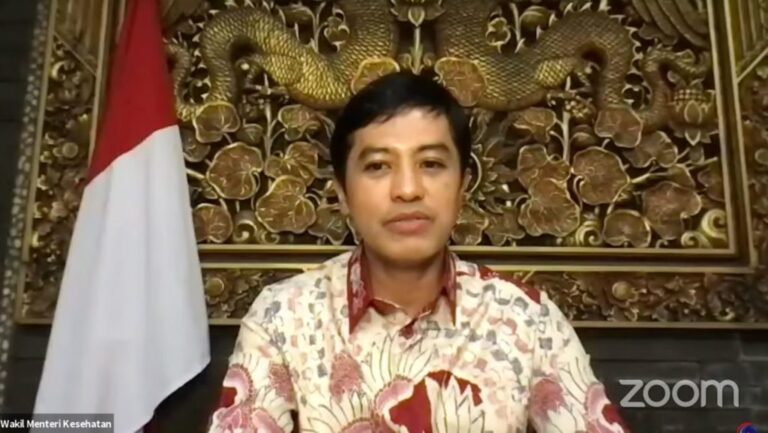 Wakil Menteri Kesehatan (Wamenkes) RI Dante Saksono Harbuwono